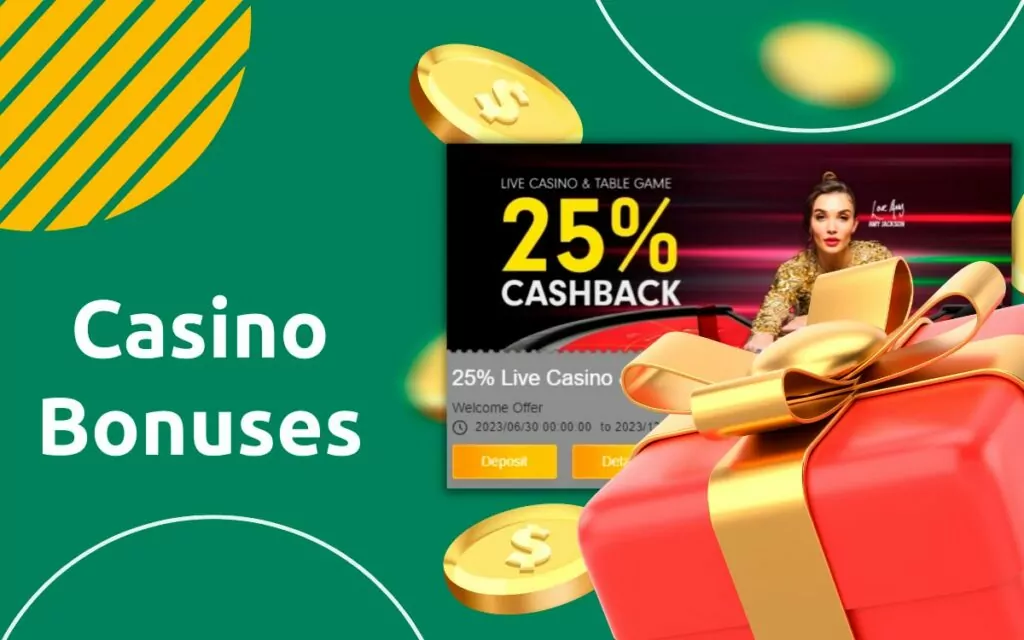 The Casino section bonuses Baji999 Casino