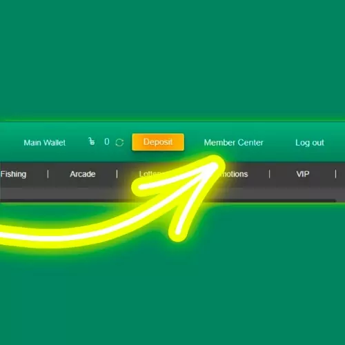 Click the My Account tab on baji999 casino login