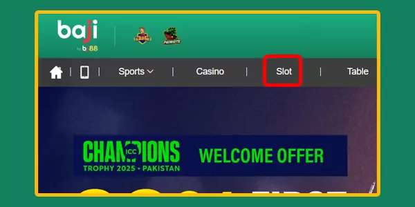 baji999 Casino slot bd login step 5