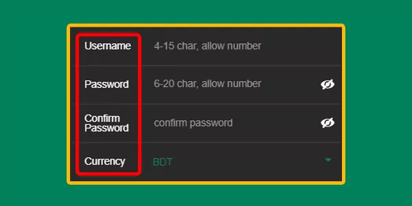 baji999 casino sign up login password step 3