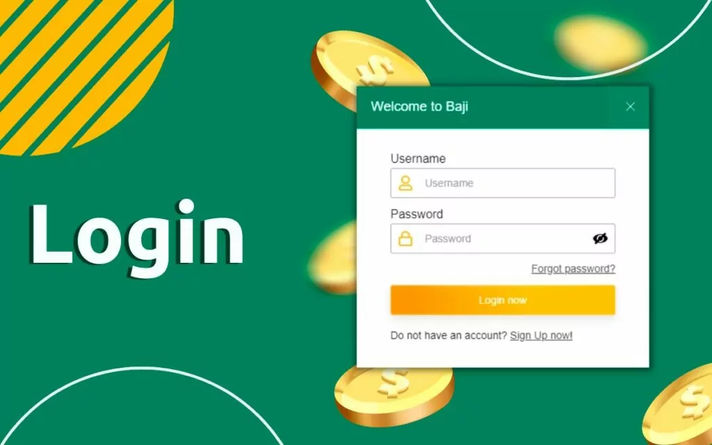 How to login to your baji999 casino account