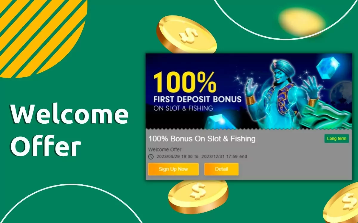 The welcome offer at baji999 casino net is one of the most popular free gifts